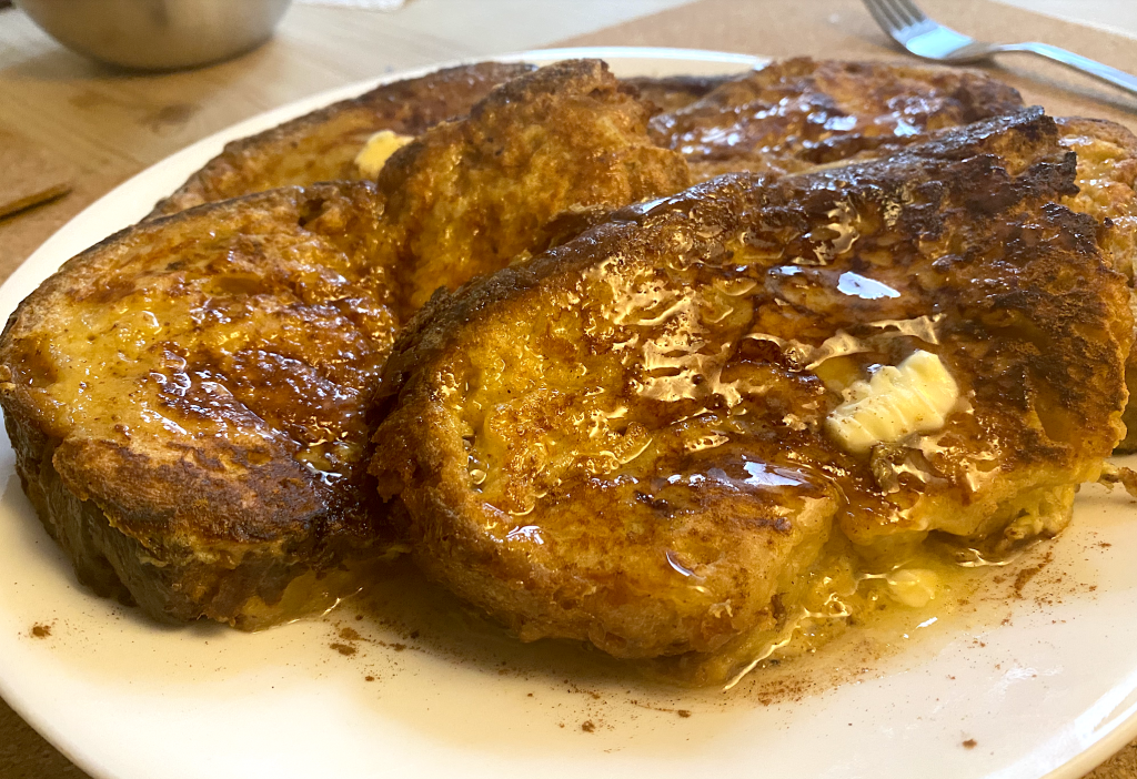 Eggnog French Toast w/Rum Infused Syrup FreshFind Blog